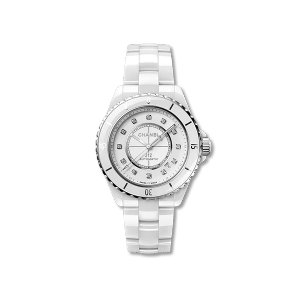 12 화이트 세라믹 다이아 인덱스 33mm 오토매틱